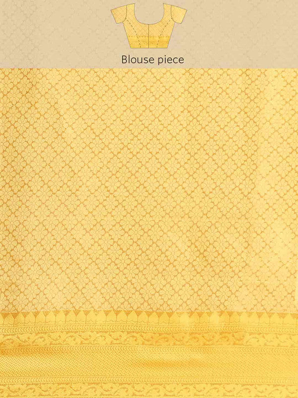 Beige Jute Silk Embellished Geomatric Saree with Unstitched Blouse - Hiral Fashion - Distacart