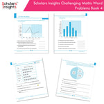 Thumbnail for Scholars Insight Combo Set of Mathematics Workbooks For Grade 4| Set of 3| Problem Solving Book for Kids - Distacart