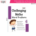 Thumbnail for Scholars Insight Combo Set of Mathematics Workbooks For Grade 6| Set of 3| Problem Solving Book for Kids - Distacart