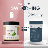 Thumbnail for Miduty by Palak Notes Shapeme Up Plant Protein Powder - Distacart