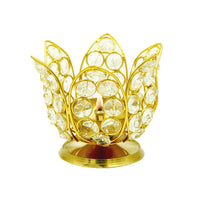 Thumbnail for Shubhkart Nitya Brass Bhramha Kamal Diya - Distacart