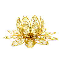 Thumbnail for Shubhkart Nitya Brass Dhanlaxmi Kamal Diya - Distacart