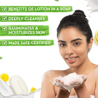 Thumbnail for Mamaearth Vitamin C Moisturizing Lotion Soap (Buy 3 Get 1 Free)