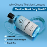 Thumbnail for The Man Company Menthol Blast Perfumed Body Wash - Distacart