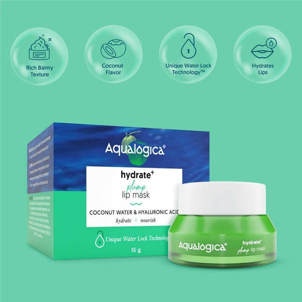 Aqualogica Hydrate+ Plump Lip Mask - Distacart