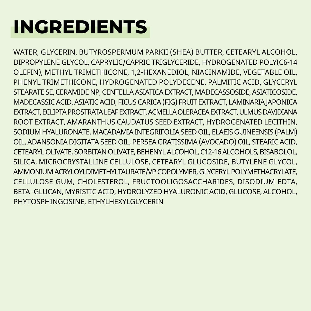 Numbuzin No.2 Cica Ceramide Repair Cream - Distacart