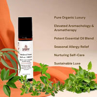 Thumbnail for Yogez Awakened Senses Temple Roll-On- SWASTI- Aromatherapy blend for seasonal allergy relief