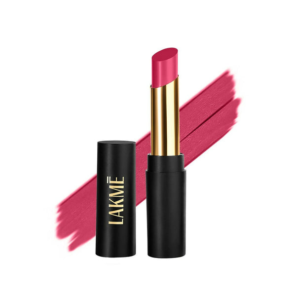Lakme Absolute Beyond Matte Lipstick - 201 Pink Power - Distacart