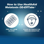 Thumbnail for HealthAid Melatonin 5 mg + Chamomile Extract 35 mg OD Effervescent Tablets - Distacart