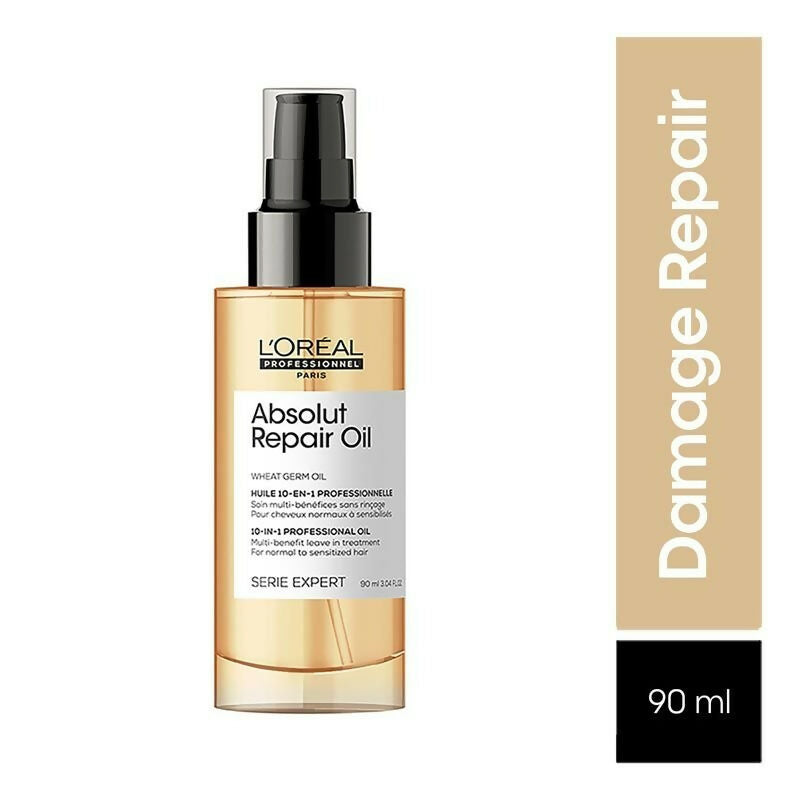 L'Oreal Paris Absolut Repair 10-In-1 Multi-Benefit Hair Serum Oil - Distacart