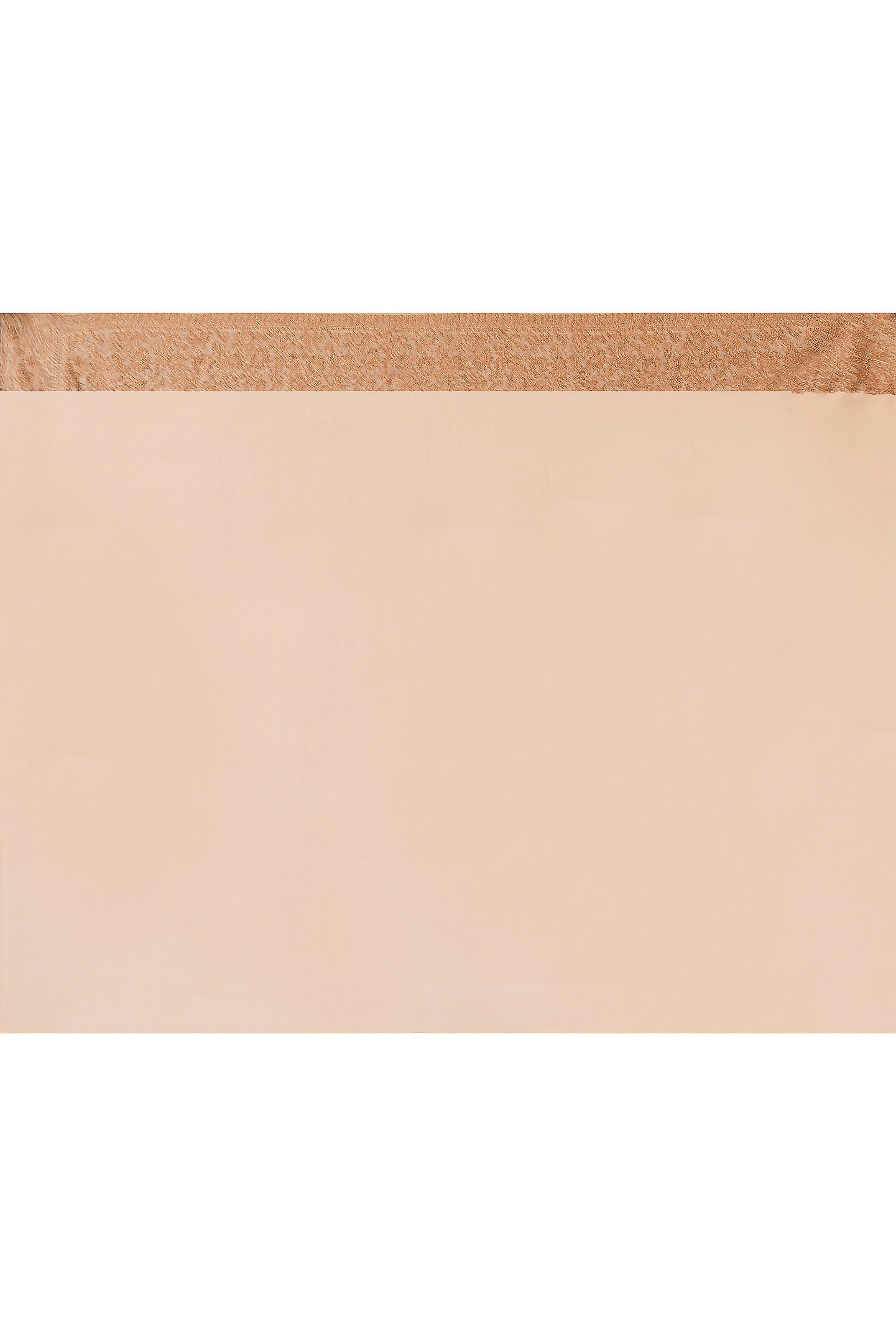 Joban Fashion Ivory Crepe Chiffon Pure Handloom Banarasi Silk Saree