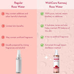 Thumbnail for Wishcare Pure Aloe Vera Gel+ Rose Water Combo - Distacart