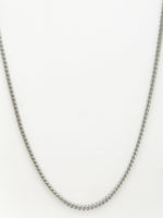 Thumbnail for NVR Men's Silver-Plated Stainless Steel Chain - Distacart