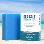 Thumbnail for Product closeup1_Handmade Soaps Combo - Vitamin C, Green Tea & Sea Salt.jpg