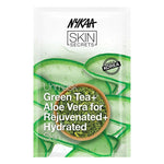 Thumbnail for Nykaa Skin Secrets Exotic Indulgence Green Tea + Aloe Vera Sheet Mask For Hydrated Skin - Distacart