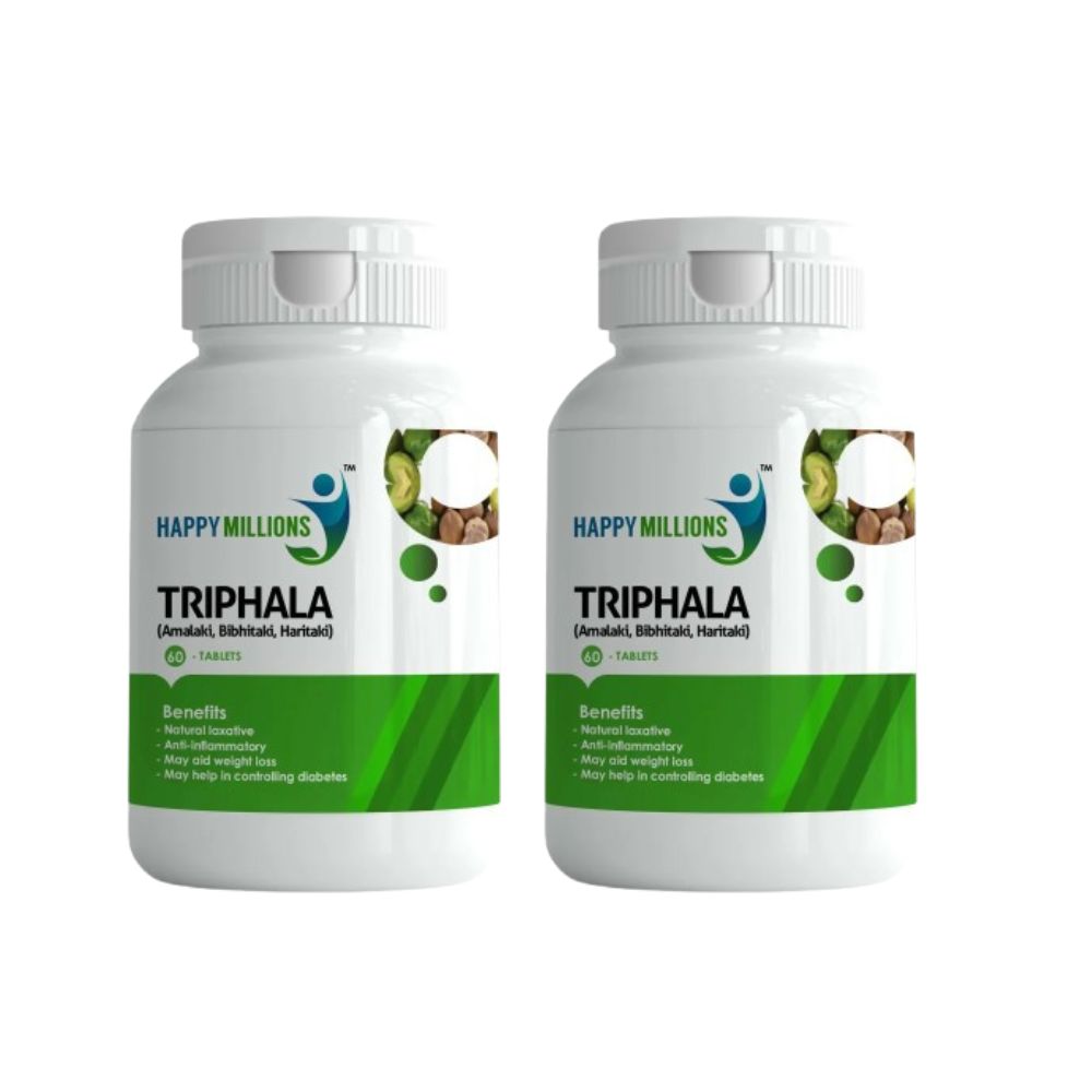 HappyMillions Triphala Tablets - Distacart