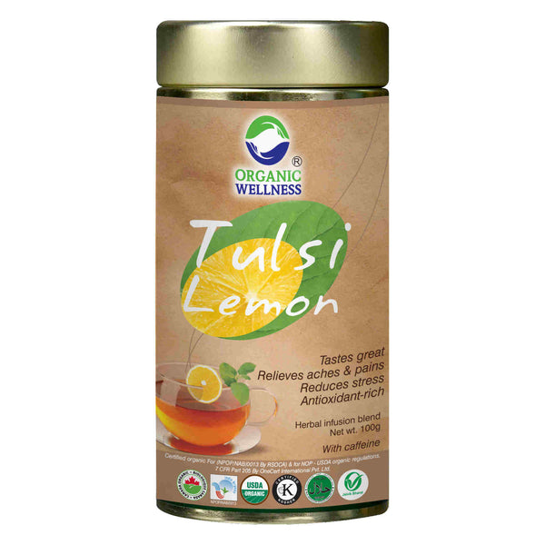 Organic Wellness Ow'Real Tulsi Lemon Tin Pack - Distacart