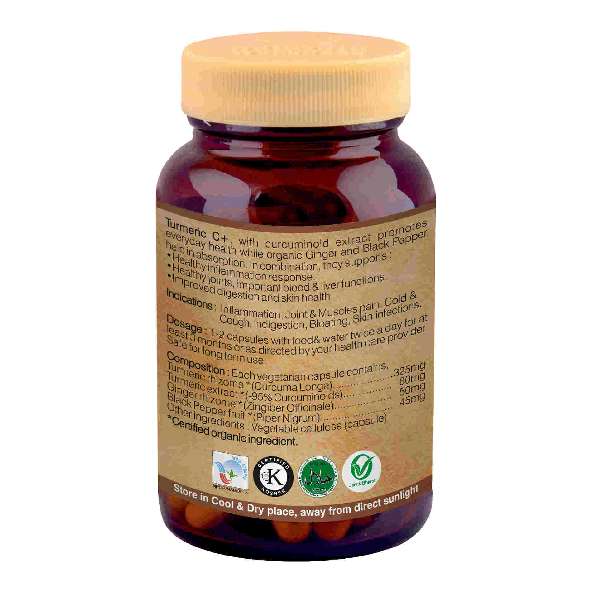 Organic Wellness Ow'heal Turmeric C+ - Distacart