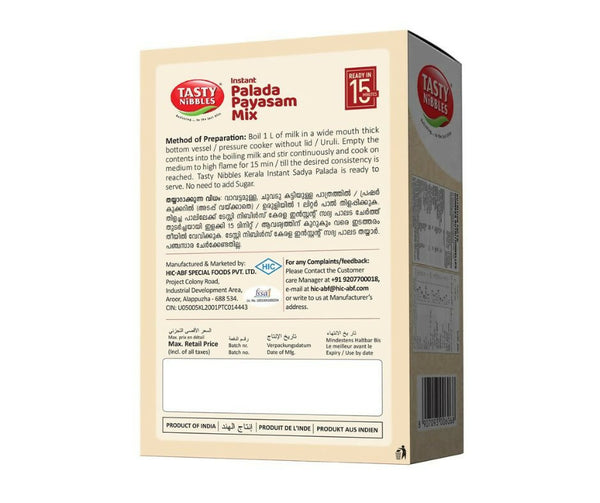 Tasty Nibbles Instant Palada Payasam Mix - Distacart