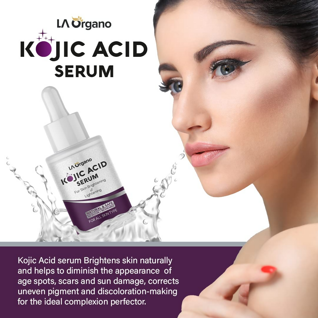 LA Organo 2.5% Kojic Acid Face Serum - Distacart