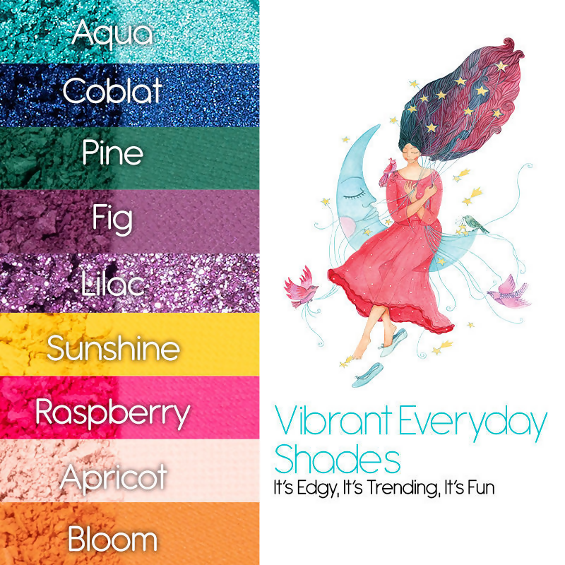 Kay Beauty By Katrina Kaif Eyeshadow Palette - Carefree - Distacart