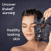 Thumbnail for Ayouthveda Charcoal Coffee Face Serum Sheet Mask - Distacart