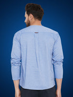 Thumbnail for Even Apparels Men's Pure Cotton Blue Kurta - Distacart