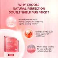 Thumbnail for AHC Natural Perfection Double Shield Sun Stick With SPF 50+ & PA++++ - Korean Skincare