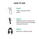 Thumbnail for ThriveCo Frizz Tamer Smoothening Hair Oil Serum - Distacart