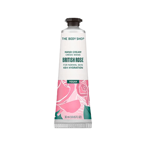 The Body Shop British Rose Petal Soft Hand Cream - Distacart