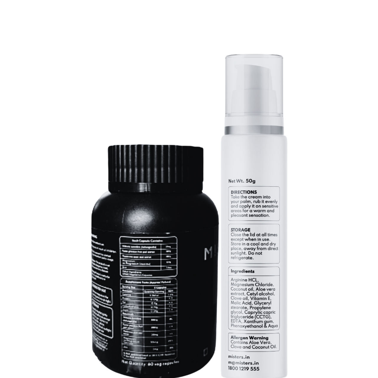 Misters Daily Josh & Enhance Intimate Moisturizer Cream Combo - Distacart