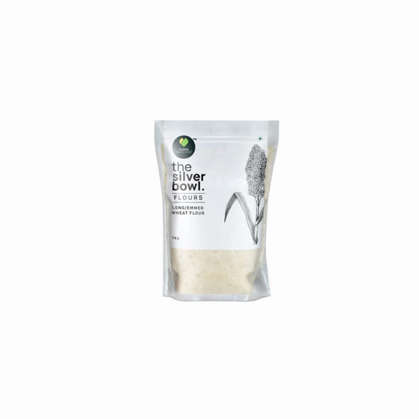 Vijaya Traditional Recipes The Silver Bowl Premium Emmer Wheat Flour (Khapli Wheat Flour) - Distacart