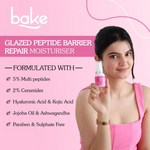 Thumbnail for Bake Super Glow+ Glazed Peptide Barrier Repair Moisturizer - Distacart