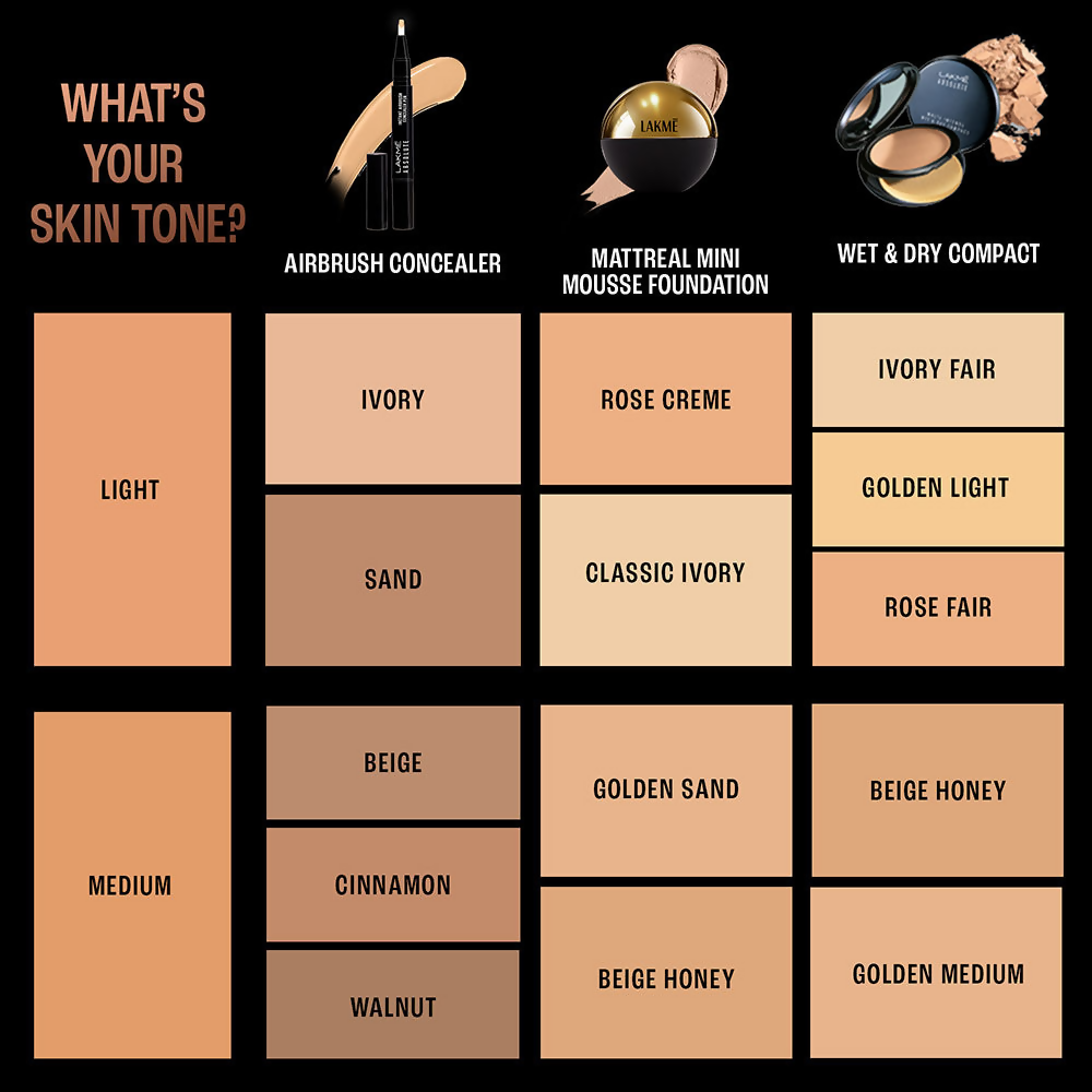 Lakme Xtraordin Airy Mattreal Mousse - Beige Honey - Distacart