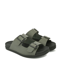 Thumbnail for Roadster The Lifestyle Co Men Double Strap Comfort Footbed Sandals