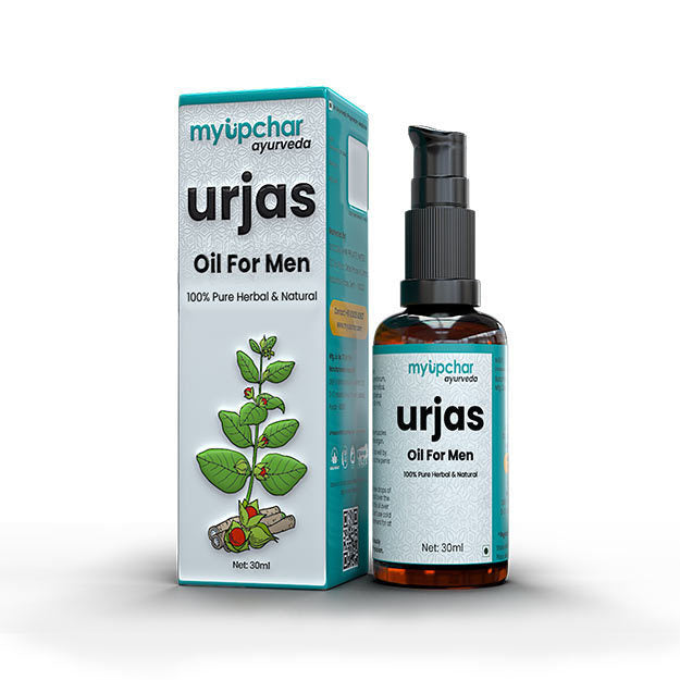 myUpchar Ayurveda Urjas Massage Oil For Men - Distacart