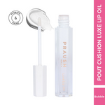 Thumbnail for Praush Beauty Pout Cushion Luxe Lip Oil - Bubble Clear - Distacart