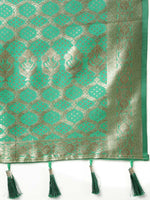 Thumbnail for Vastranavya Royal Blue Soft Patola Silk With Meenakari Weaving Motifs And Rich Zari Weaving Pallu Saree With Matching Blouse Fabric - Distacart