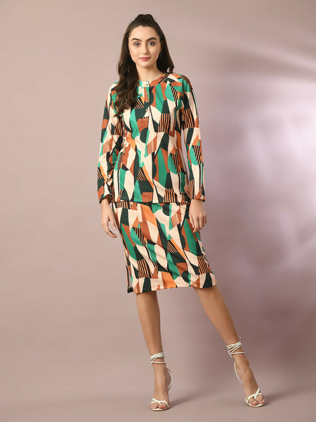 Myshka Women's Multi Embellished Raglan Sleeve Party Top - Distacart