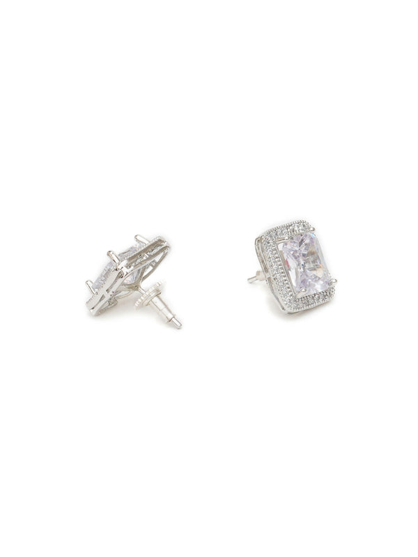stone stud (white) - Ruby Raang - Distacart