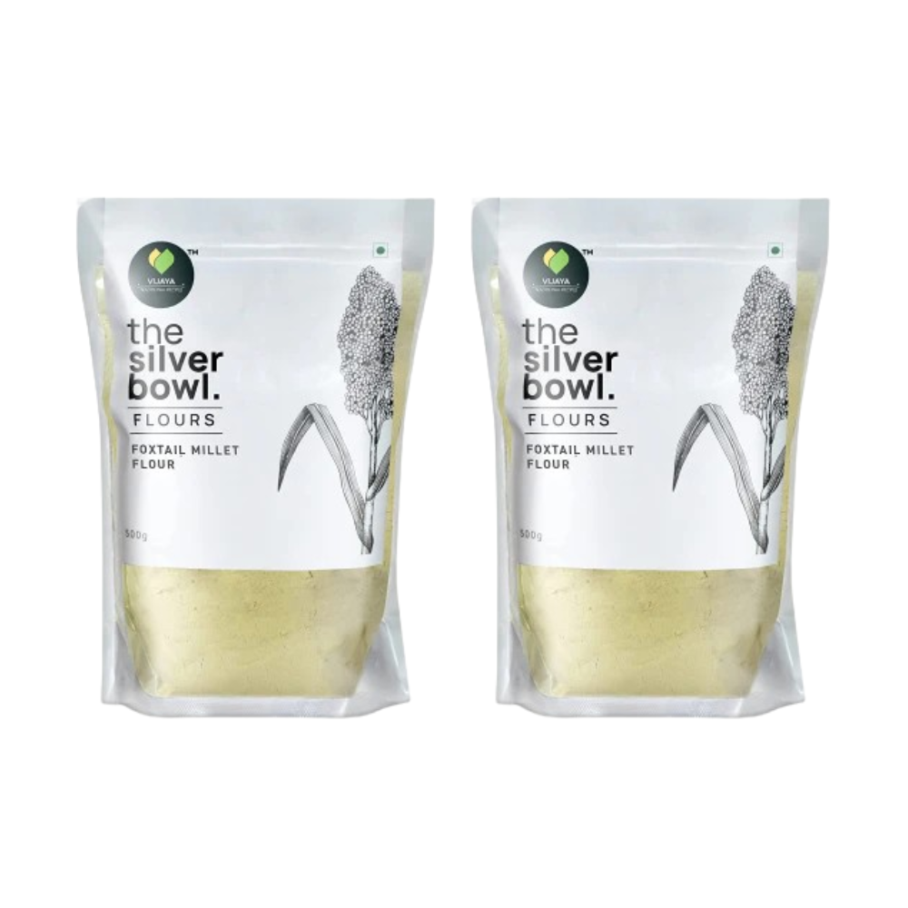 Vijaya Traditional Recipes The Silver Bowl Foxtail Millet Flour - Distacart