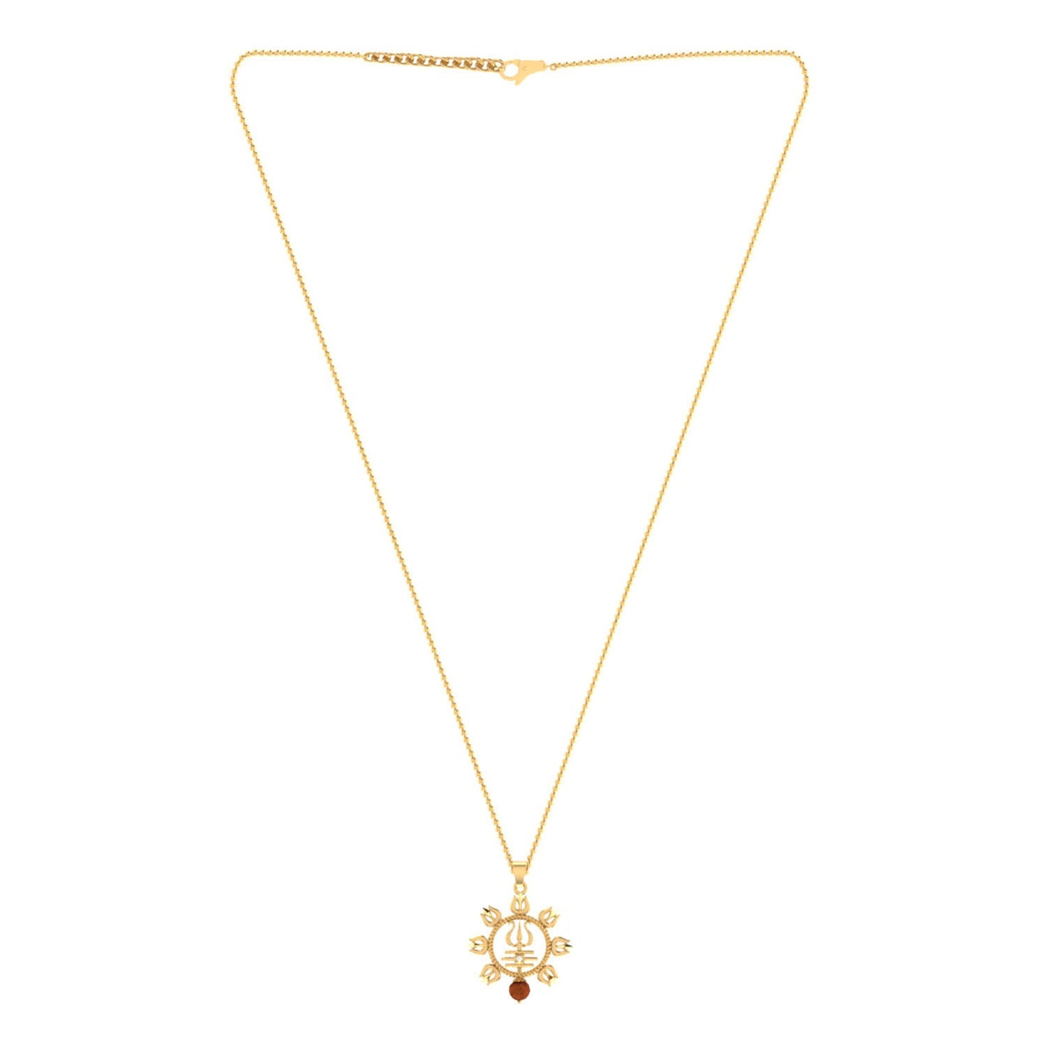 trueBrowns X Voylla Rudraksha Studded Trishul Rakhi-Pendant - Distacart