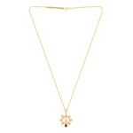 Thumbnail for trueBrowns X Voylla Rudraksha Studded Trishul Rakhi-Pendant - Distacart