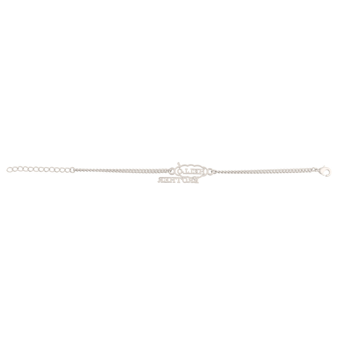 trueBrowns X Voylla Stylish Hello Brother Silver Tone Bracelet Rakhi - Distacart