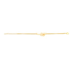 Thumbnail for trueBrowns X Voylla Swag Wala Bro Gold Tone Bracelet Style Rakhi - Distacart