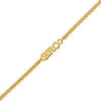 Thumbnail for trueBrowns Gold Tone Fashionable BRO Rakhi