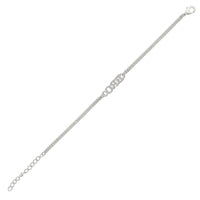 Thumbnail for trueBrowns Silver Tone Fashionable BRO Bracelet Rakhi