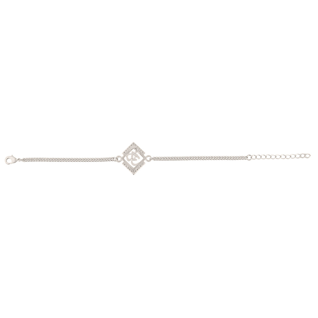 trueBrowns Auspicious OM Silver Plated Bracelet Rakhi - Distacart