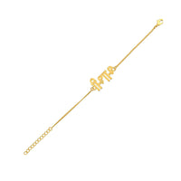 Thumbnail for trueBrowns Special Bracelet Style Gold Tone Bhabhi Rakhi