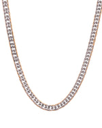 Thumbnail for VOJ Men Dual-Plated Stainless Steel Linked Fashionable Chain